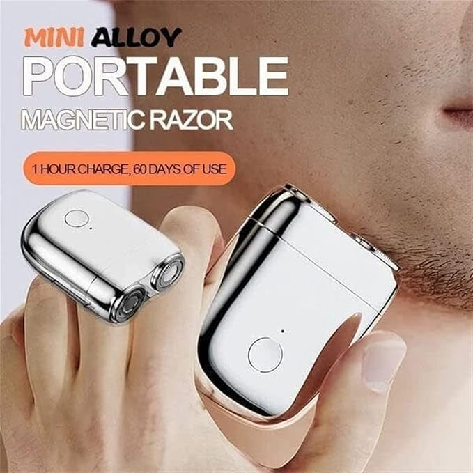 Mini Double Head Electric Shaver For Men
