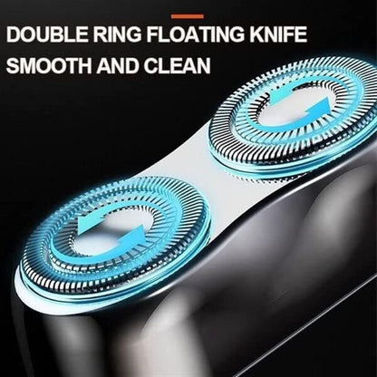 Mini Double Head Electric Shaver For Men